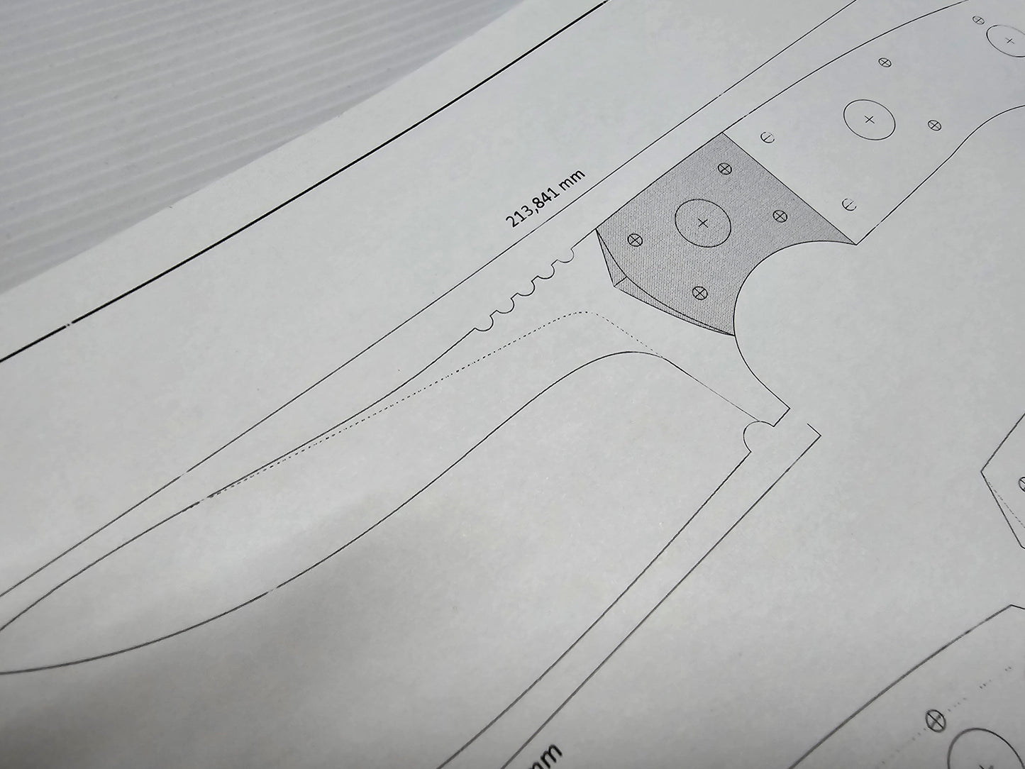 Nesmuk Knife Template