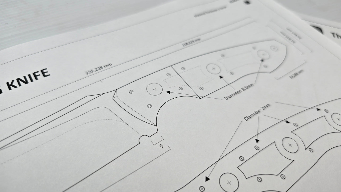 Navigator Hunting Knife Design