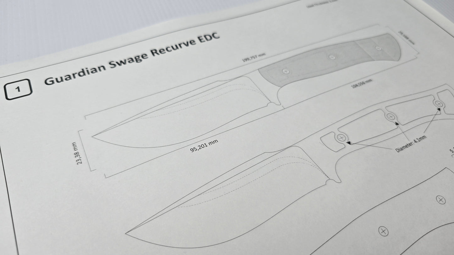 Guardian Swage Recurve EDC