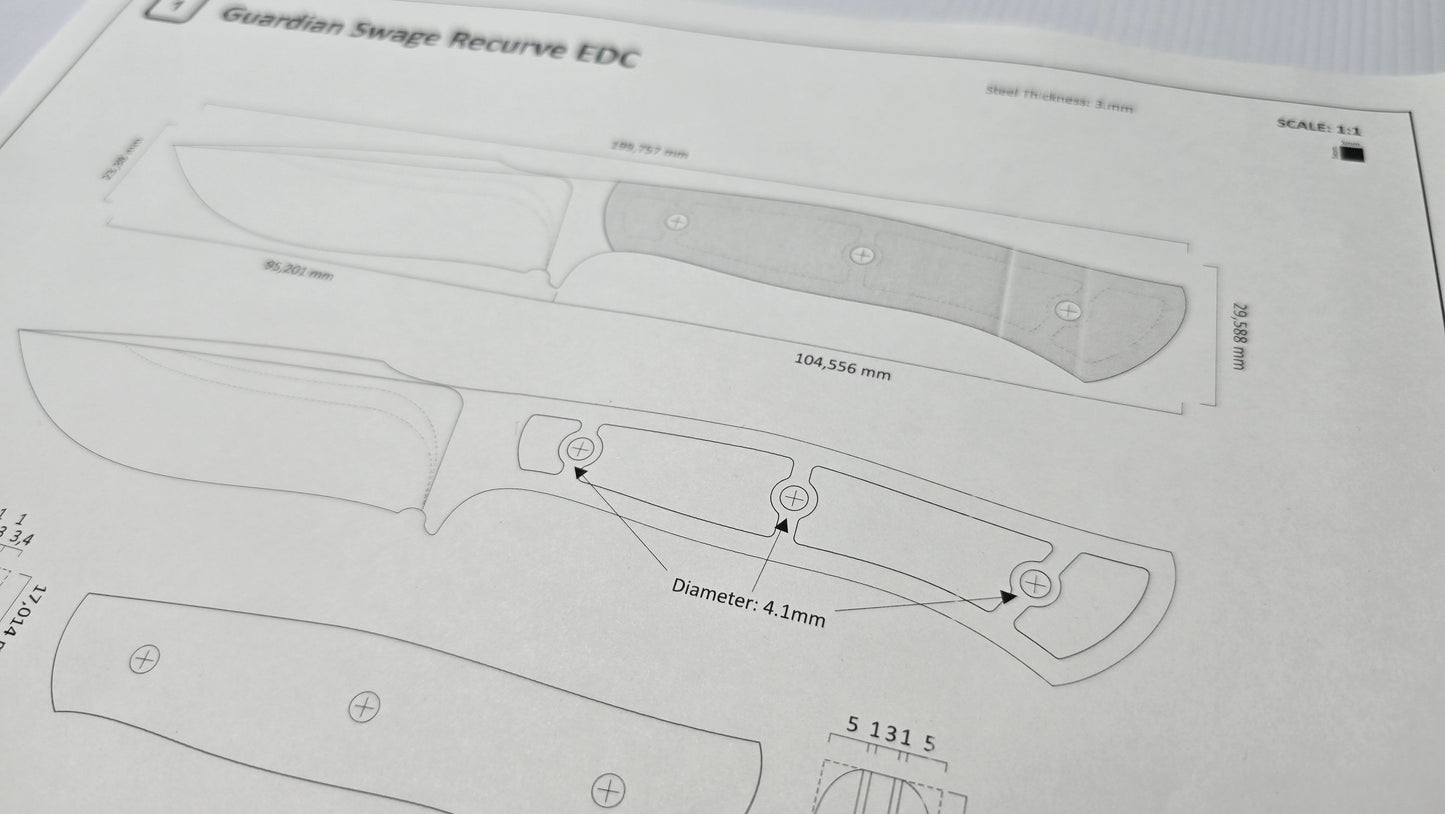 Guardian Swage Recurve EDC