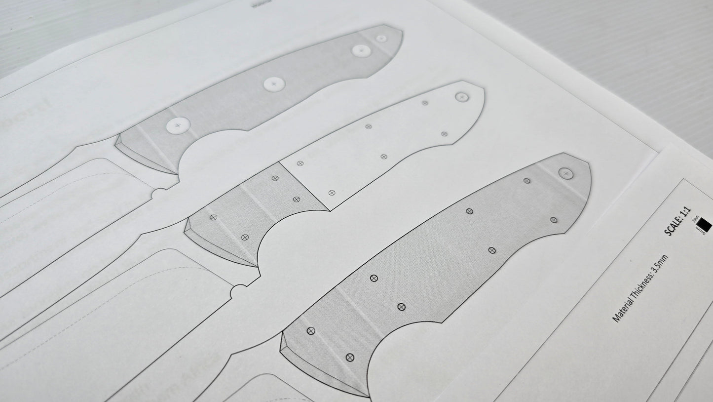 Patrol Hunting Knife Design