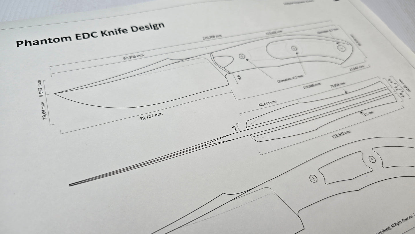 Phantom EDC Knife Design