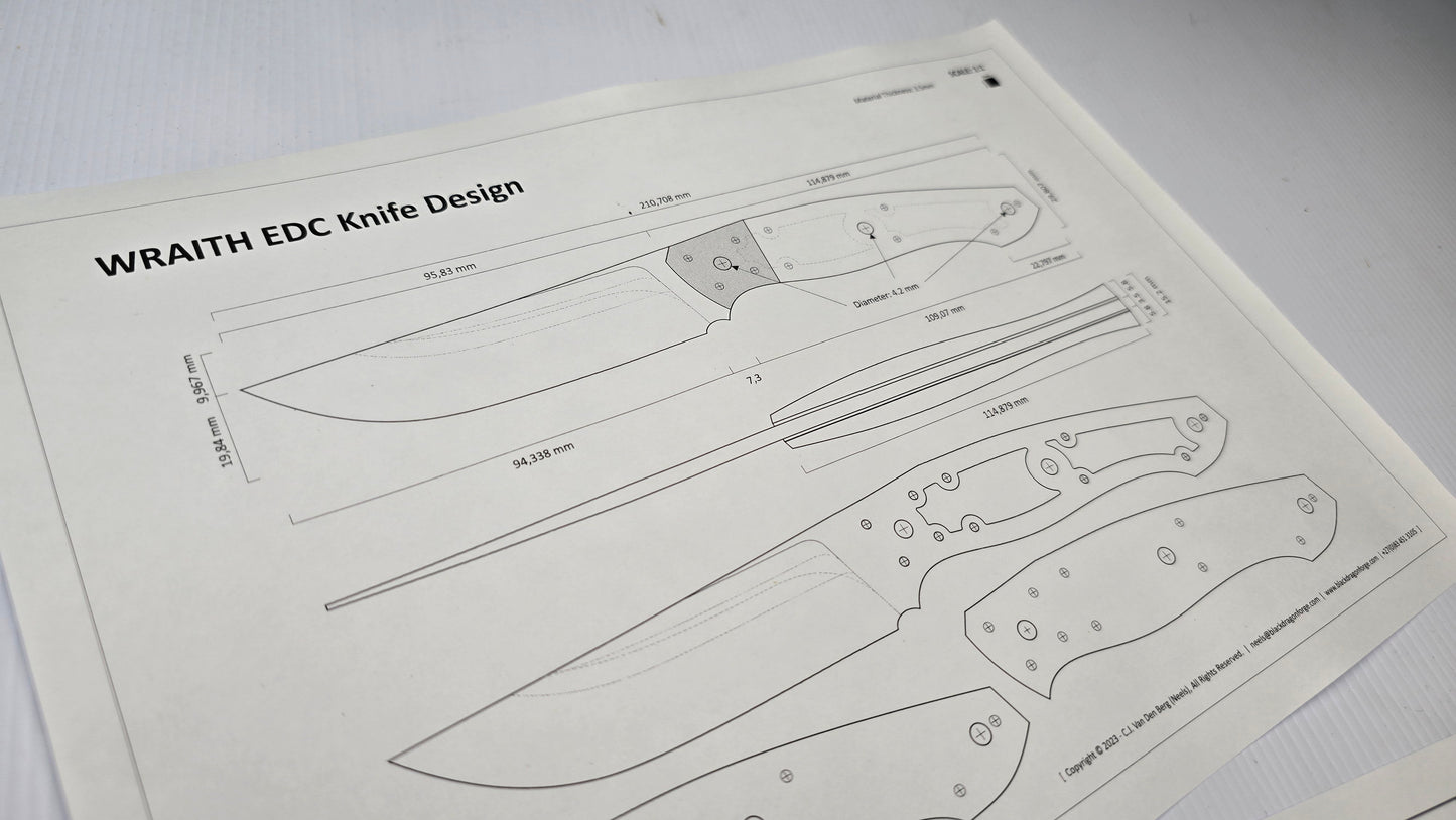 Wraith EDC Knife Design