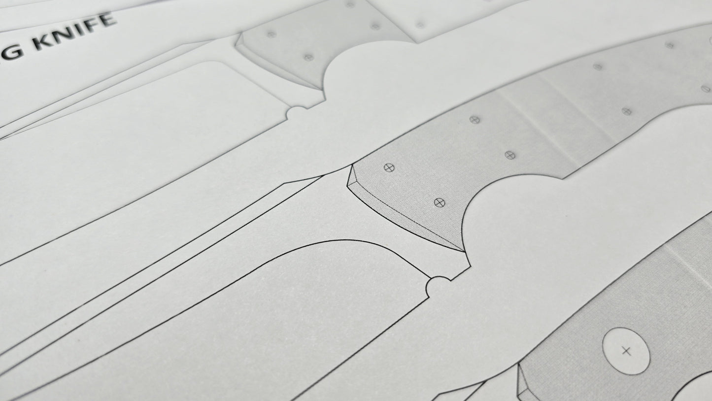 Navigator Hunting Knife Design
