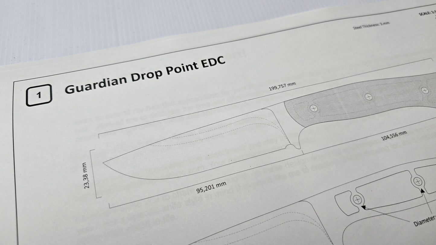 Guardian Drop Point EDC