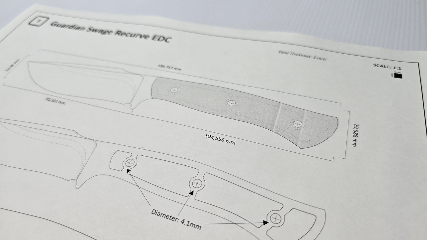 Guardian Swage Recurve EDC
