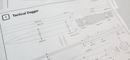 Tactical Dagger Template