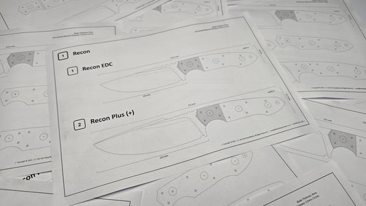 Recon Knife Template